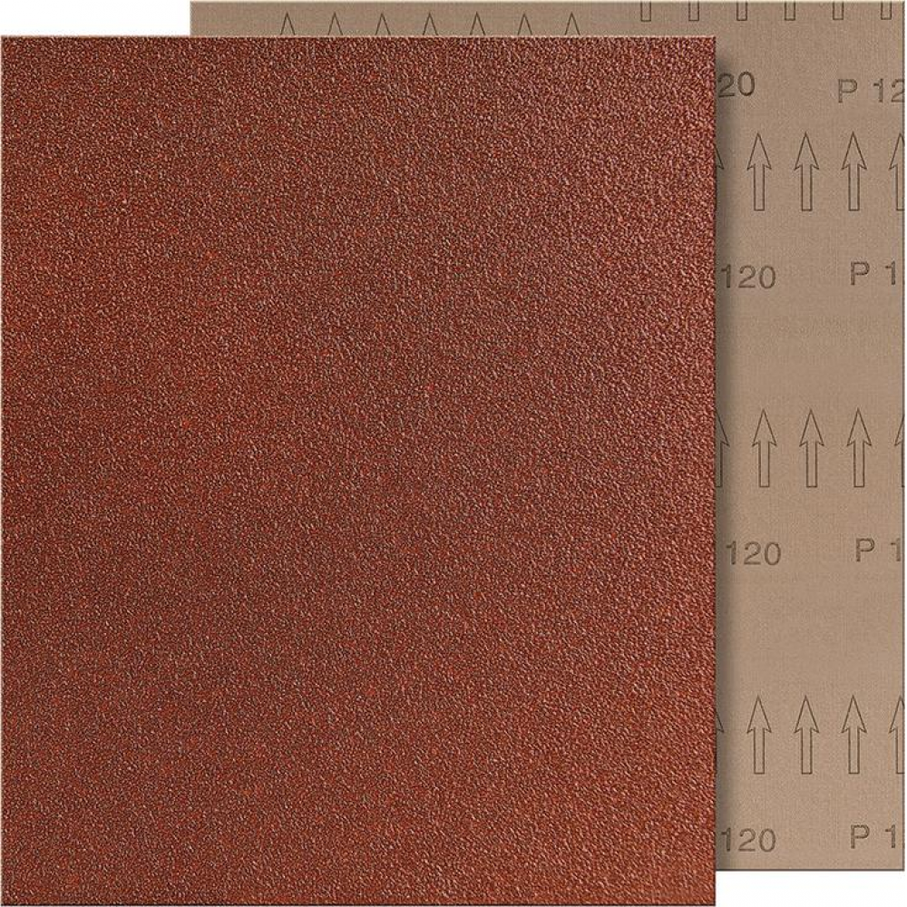 Шлифовальная ткань 230х280мм К80 коричневая FORMAT 8146 0080 Fplus