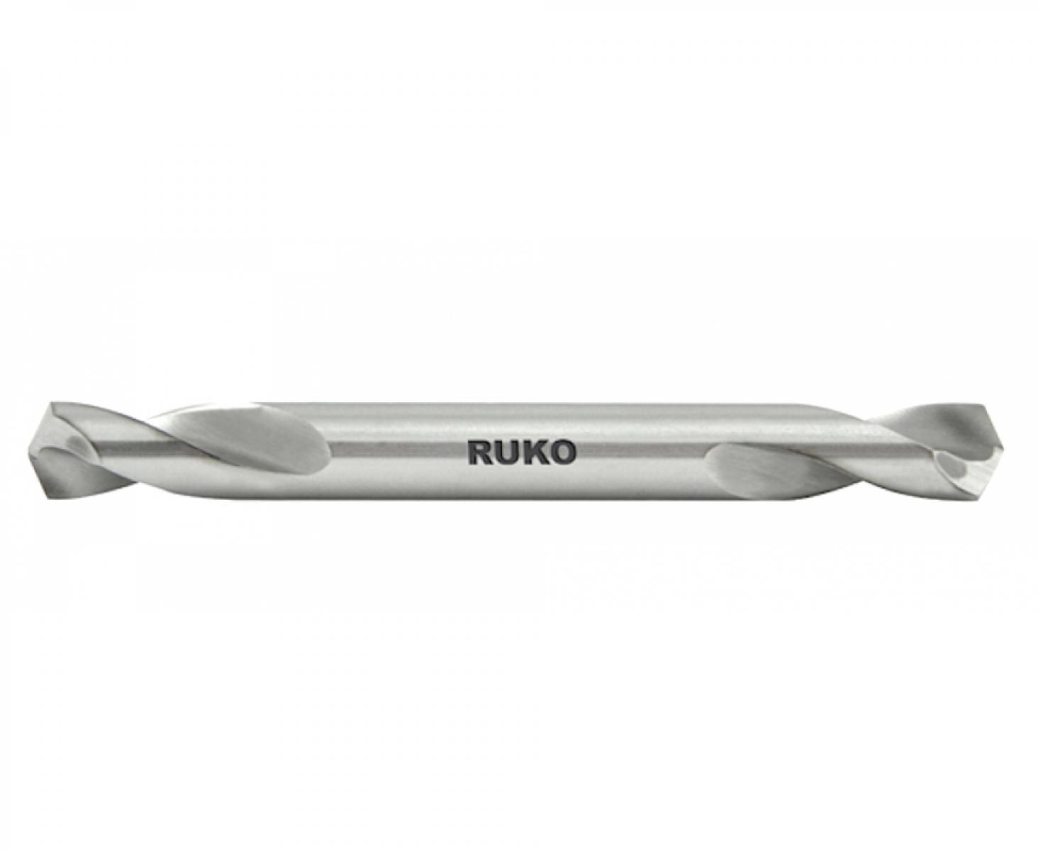 Сверло по металлу двустороннее Ruko HSS-G 2,5 х 43 мм 252025 (10 шт)
