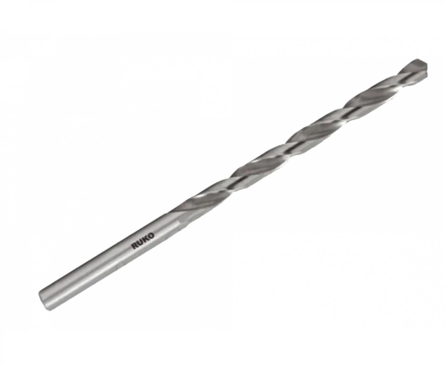 Сверло по металлу шлифованное удлиненное Ruko HSS-G 6,5 х 148 мм 203065 (10 шт)